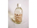 Bain moussant, flacon 500 ml en verre, parfum Olive Lavande