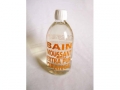 Bain moussant, flacon 500 ml en verre, parfum Orange