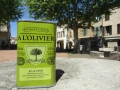 Huile d'olive arômatisée à l'ail et au thym 1/4L